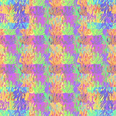 Arka plan, vektör çizim için soyut renkli seamless modeli