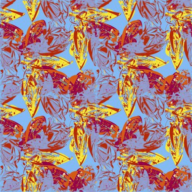 Soyut renkli Dikişsiz desen arka planı için. 