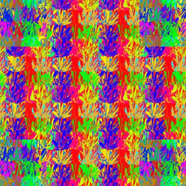 Arka plan, vektör çizim için soyut renkli seamless modeli