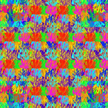 Arka plan, vektör çizim için soyut renkli seamless modeli