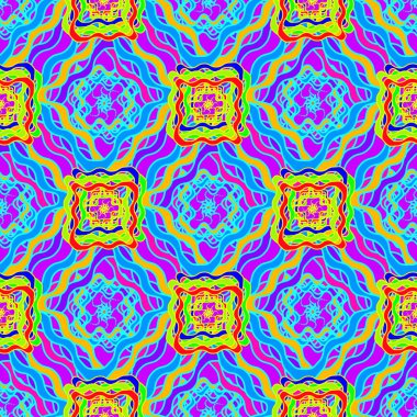 Memphis tarzı zemin. Geometrik seamless modeli.