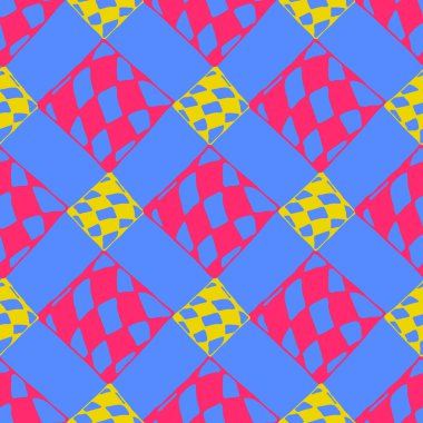 Arka plan için soyut geometrik renkli desen. Duvar kağıdı, desen dolgularını, web sayfası arka planı, yüzey dokuları için dekoratif zemin-ebilmek var olmak kullanılmış.