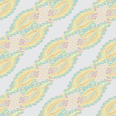 Soyut Dikişsiz renkli desen, vektör çizim