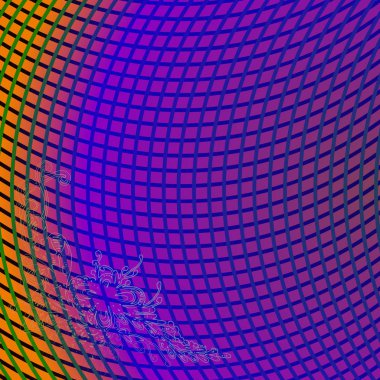 Arkaplan için soyut geometrik renkli desen. vektör illüstrasyonu 