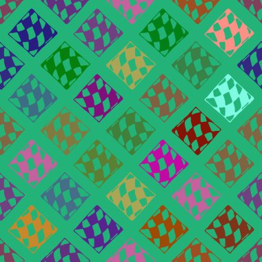 Arka plan için soyut geometrik renkli desen. Duvar kağıdı, desen dolgularını, web sayfası arka planı, yüzey dokuları için dekoratif zemin-ebilmek var olmak kullanılmış.