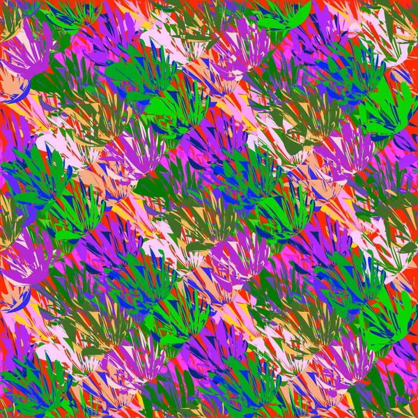 Abstrait Géométrique Coloré Motif Sans Couture Pour Arrière Plan — Image vectorielle