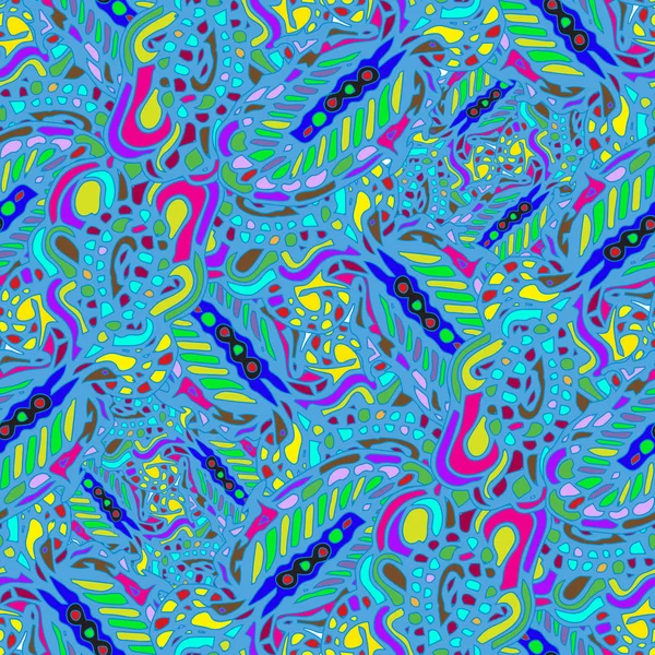 Tekstil tasarımı için çok renkli soyut seamless modeli