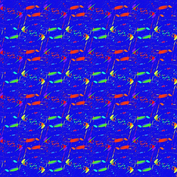 Padrão Sem Emenda Colorido Geométrico Abstrato Para Fundo — Vetor de Stock