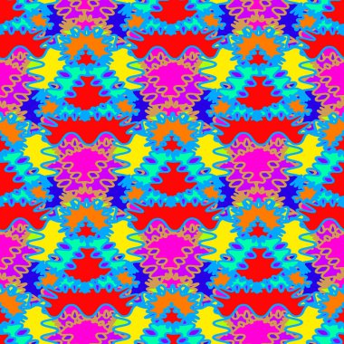 Memphis tarzı zemin. Geometrik seamless modeli.