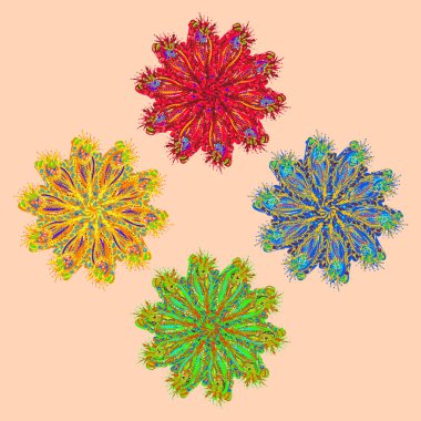 Stil zentangle yeni simetrik mandala doodle ile sanat esin kaynağı oldu. Duvar kağıdı, desen dolgularını, web sayfaları, yüzey dokuları için dekoratif nesne-ebilmek var olmak kullanılmış.