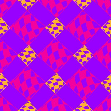 Soyut geometrik renkli Dikişsiz desen arka plan için. Duvar kağıdı, desen dolgularını, web sayfası arka planı, yüzey dokuları için dekoratif zemin-ebilmek var olmak kullanılmış.