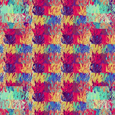 Arka plan, vektör çizim için soyut renkli seamless modeli