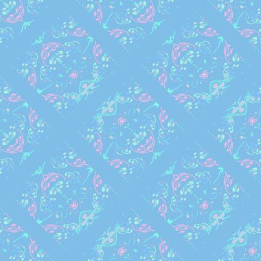 Soyut geometrik Dikişsiz desen tasarım çalışmaları için.