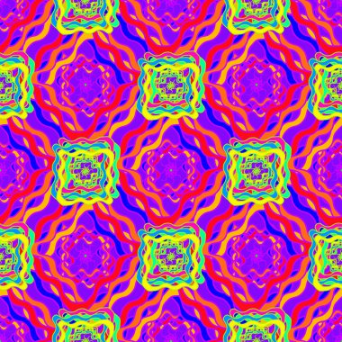 Memphis tarzı zemin. Geometrik seamless modeli.