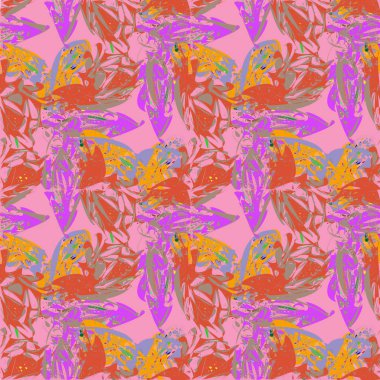 Arka plan, vektör çizim için soyut renkli seamless modeli