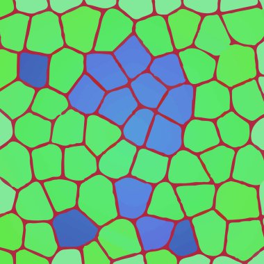 Soyut Dikişsiz renkli desen, vektör çizim