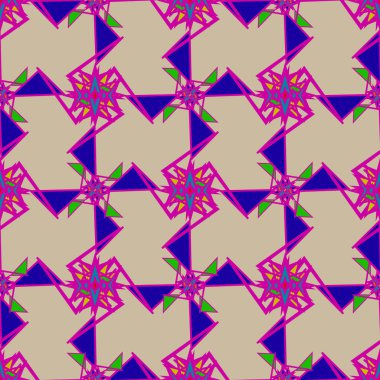 Memphis tarzı zemin. Geometrik seamless modeli. 