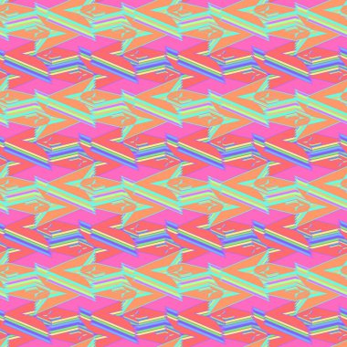 Memphis tarzı zemin. Geometrik seamless modeli. 