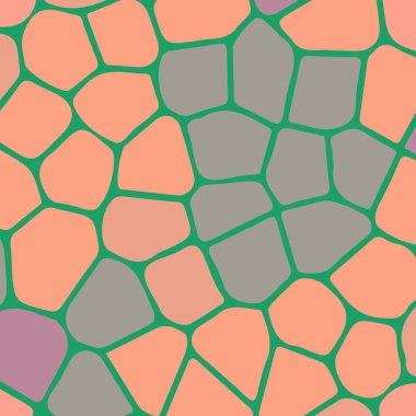 Soyut Dikişsiz renkli desen, vektör çizim