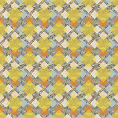 Soyut Dikişsiz renkli desen, vektör çizim