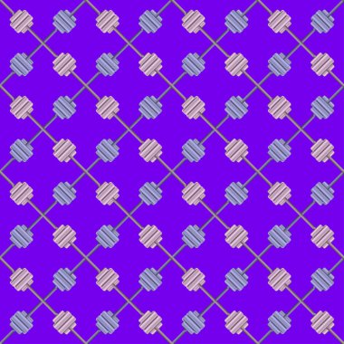 spor Barbell, vektör çizim ile Seamless modeli 