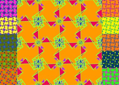 Memphis tarzı zemin. Geometrik seamless modeli. 