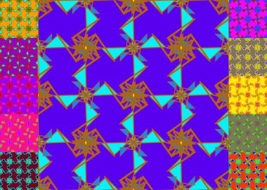 Memphis tarzı zemin. Geometrik seamless modeli. 