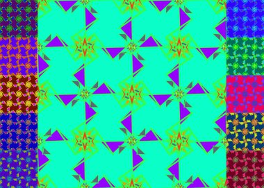 Memphis tarzı zemin. Geometrik seamless modeli. 