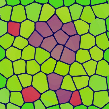 Soyut Dikişsiz renkli desen, vektör çizim