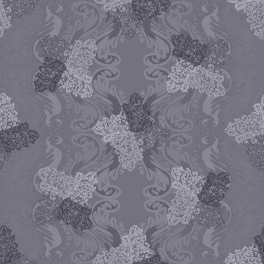 Soyut Dikişsiz renkli desen, vektör çizim