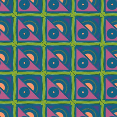 Memphis tarzı zemin. Geometrik seamless modeli. 