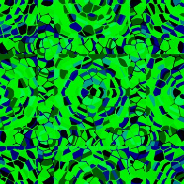 Soyut Dikişsiz renkli desen, vektör çizim