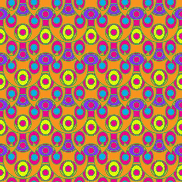 Abstrait Géométrique Coloré Motif Sans Couture Pour Arrière Plan — Image vectorielle