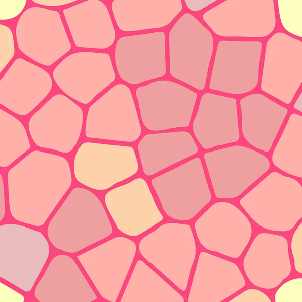 Abstracte Naadloze Kleurrijke Patroon Vectorillustratie Mozaïek Patroon — Stockvector