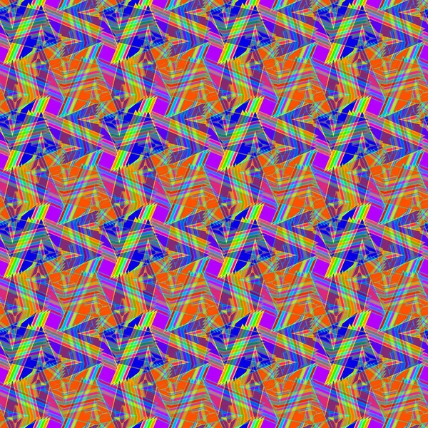 Abstrakt Sømløse Farverige Mønster Vektor Illustration – Stock-vektor
