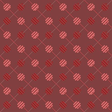 spor Barbell, vektör çizim ile Seamless modeli 