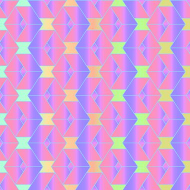 Memphis tarzı zemin. Geometrik seamless modeli.