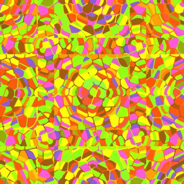 Soyut Dikişsiz renkli desen, vektör çizim