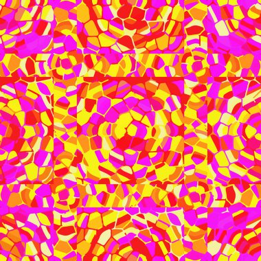 Soyut Dikişsiz renkli desen, vektör çizim