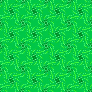 Soyut Dikişsiz renkli desen, vektör çizim