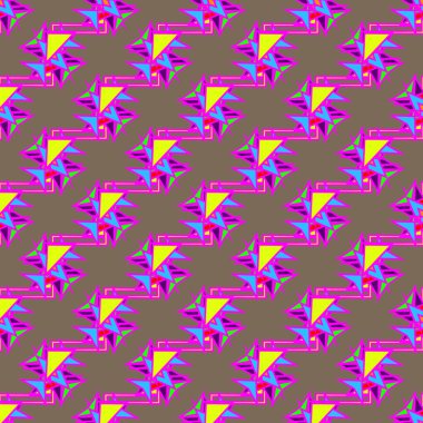 Memfis modern şık doku. Zemin için fütüristik Soyut doku. Geometrik sorunsuz süsleme.