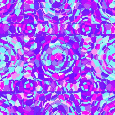 Soyut Dikişsiz renkli desen, vektör çizim