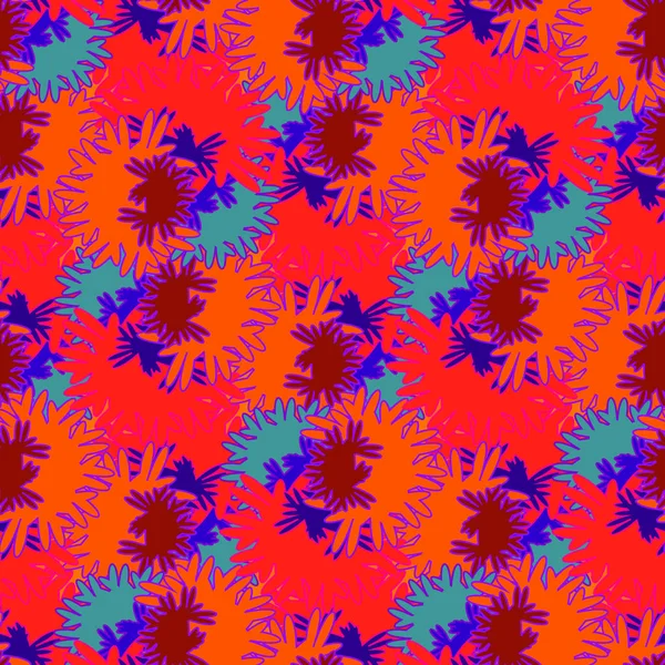 Modèle Coloré Abstrait Pour Arrière Plan Toile Fond Décorative Peut — Image vectorielle