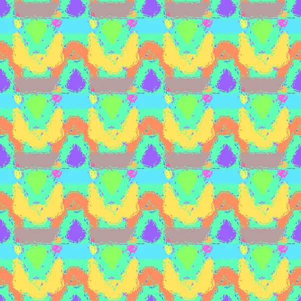 Abstrait Géométrique Coloré Motif Sans Couture Pour Arrière Plan — Image vectorielle