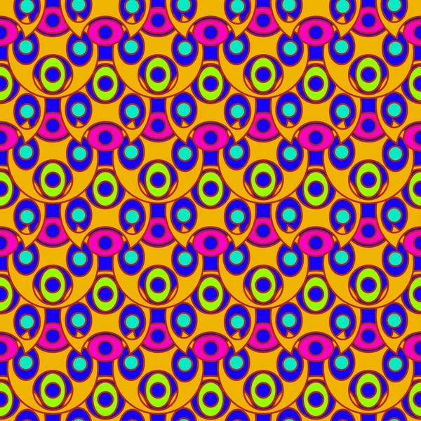 Abstrakt Geometrisk Farverige Sømløse Mønster Baggrunden – Stock-vektor