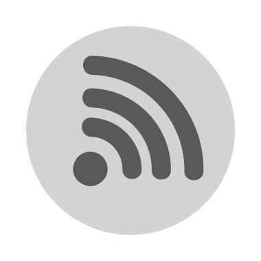 Kablosuz wi-fi yönlendirici ağ, vektör çizim