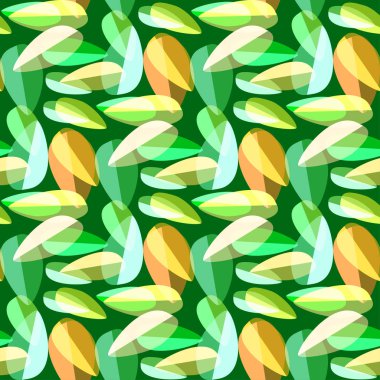 Soyut Dikişsiz renkli desen, vektör çizim