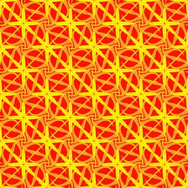 Soyut Dikişsiz renkli desen, vektör çizim