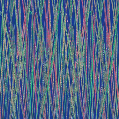 Soyut Dikişsiz renkli desen, vektör çizim. Çizgili doku