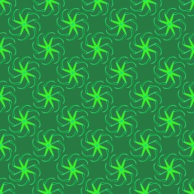 Soyut Dikişsiz renkli desen, vektör çizim